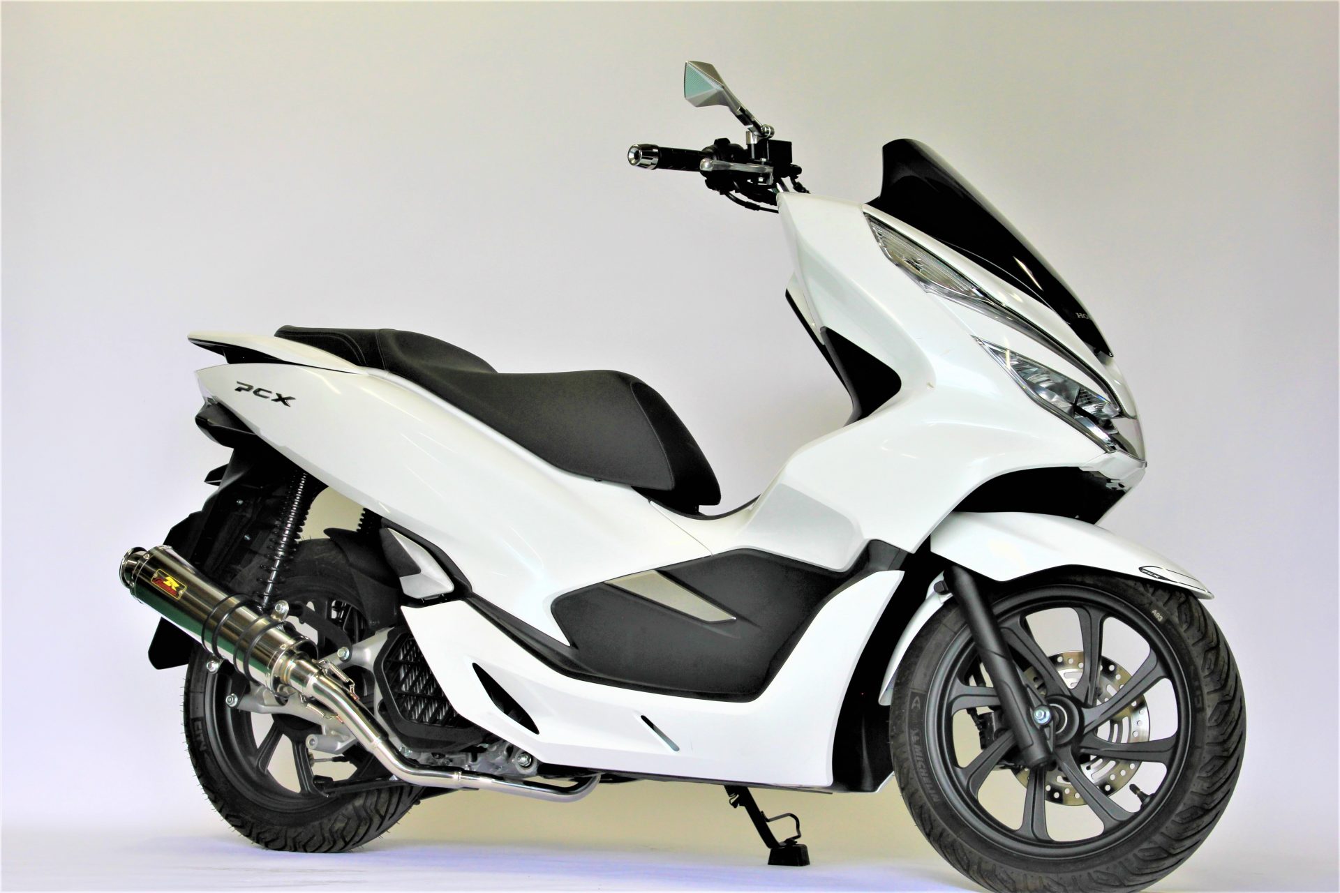 PCX125(JF81) / 150(KF30) | 22Racing SUS | ステンレスマフラー ...