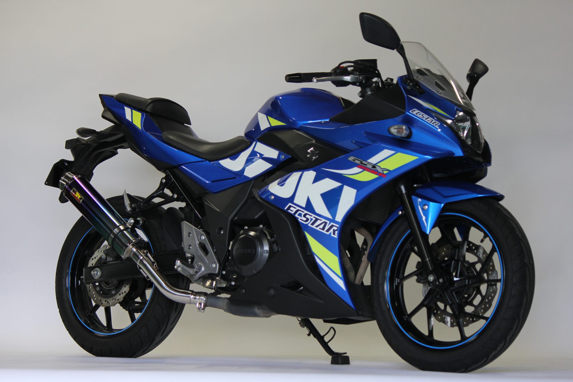 Realize GSX250R アリア SUSスラッシュ スリップオン マフラー